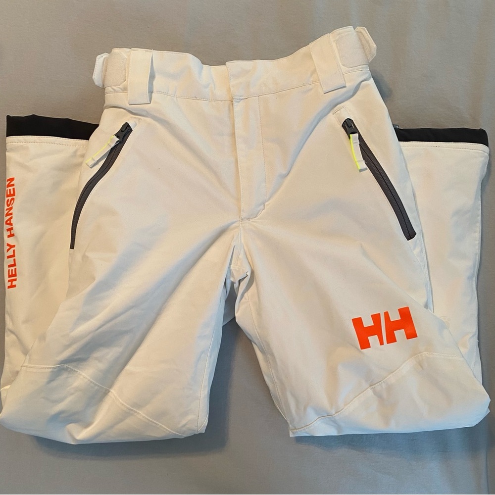 Helly Hansen White Snow or Ski Pants (kids)
